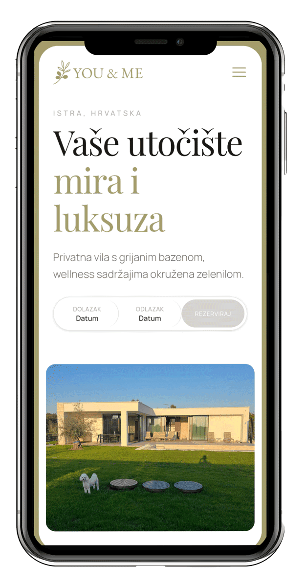 Villa You & Me - Mobile verzija
